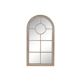 Wall mirror Home ESPRIT White Natural Cottage Window 68 x 4 x 128 cm
