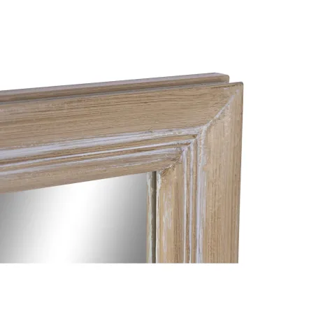 Wall mirror Home ESPRIT Natural Window 57,5 X 3,5 X 118 CM