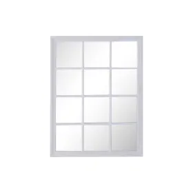 Wall mirror Home ESPRIT White Window 90 x 3,5 x 120 cm