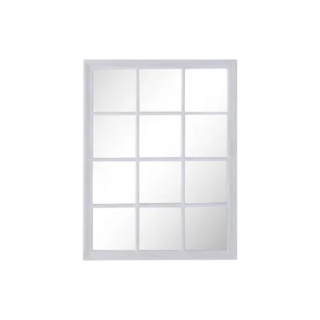 Wall mirror Home ESPRIT White Window 90 x 3,5 x 120 cm