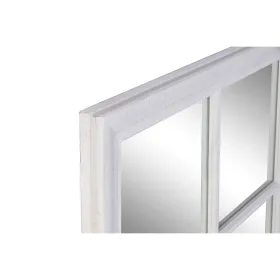 Wall mirror Home ESPRIT White Window 90 x 3,5 x 120 cm