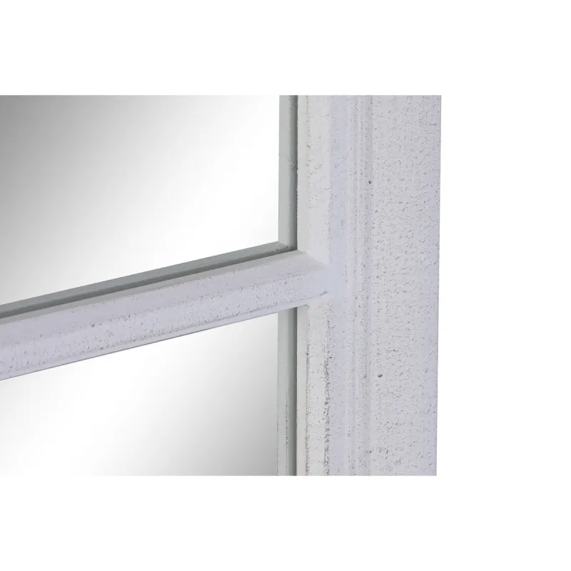 Wall mirror Home ESPRIT White Window 90 x 3,5 x 120 cm