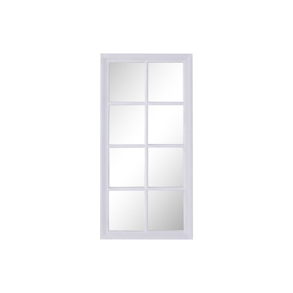 Wall mirror Home ESPRIT White Window 57,5 X 3,5 X 118 CM