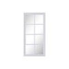 Wall mirror Home ESPRIT White Window 57,5 X 3,5 X 118 CM