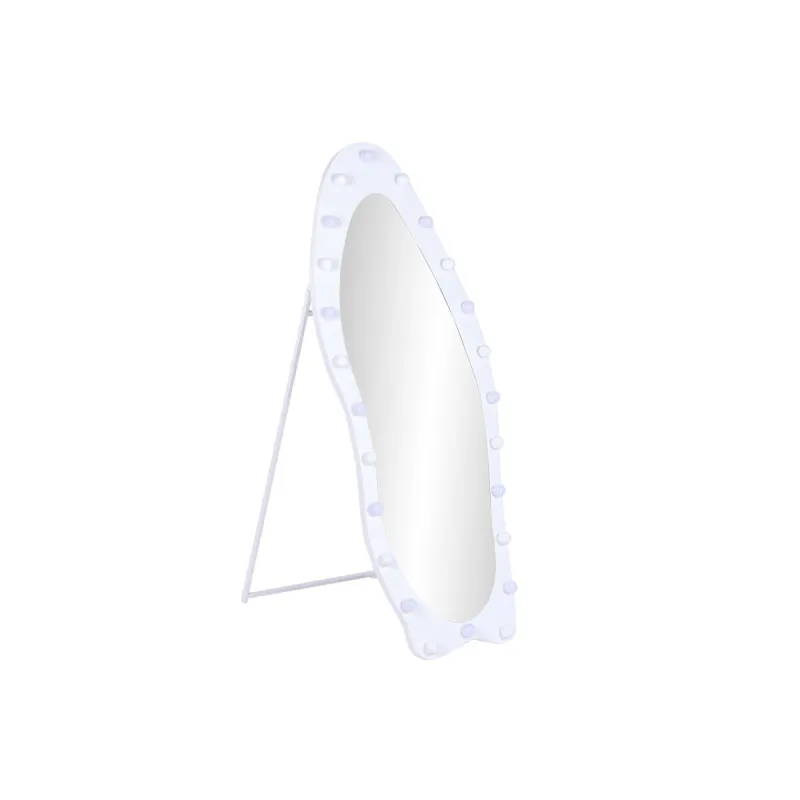 Free standing mirror Home ESPRIT White MDF Wood 70 X 10 X 180 CM