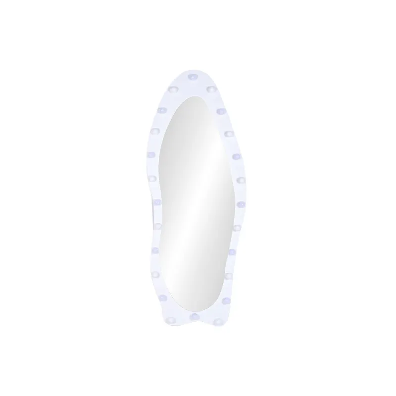 Free standing mirror Home ESPRIT White MDF Wood 70 X 10 X 180 CM