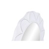 Wall mirror Home ESPRIT White Scandi 81 X 3 X 78 CM