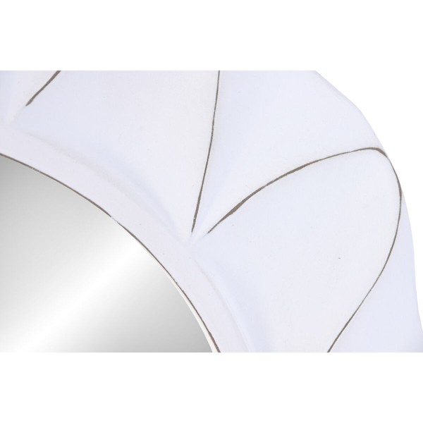 Wall mirror Home ESPRIT White Scandi 81 X 3 X 78 CM