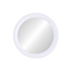 Wall mirror Home ESPRIT White Scandi 80 x 2,8 x 80 cm