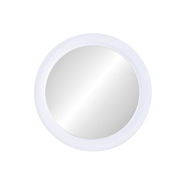 Wall mirror Home ESPRIT White Scandi 80 x 2,8 x 80 cm