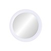 Wall mirror Home ESPRIT White Scandi 80 x 2,8 x 80 cm