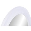 Wall mirror Home ESPRIT White Scandi 80 x 2,8 x 80 cm