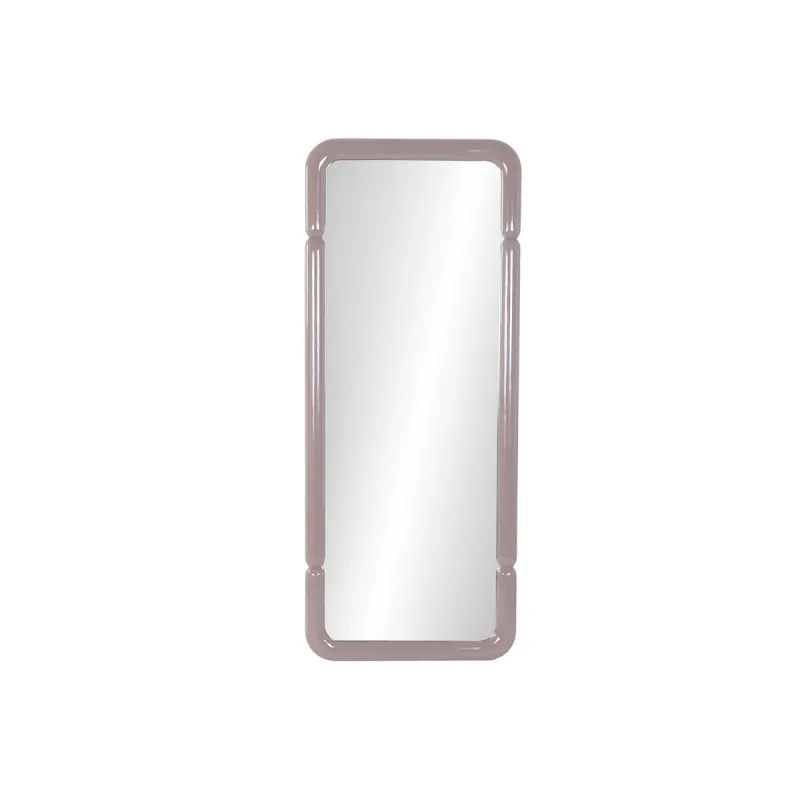 Wall mirror Home ESPRIT Light Pink Modern Lacquered 70 X 3,2 X 170 CM