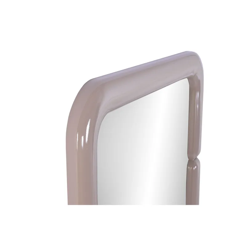 Wall mirror Home ESPRIT Light Pink Modern Lacquered 70 X 3,2 X 170 CM