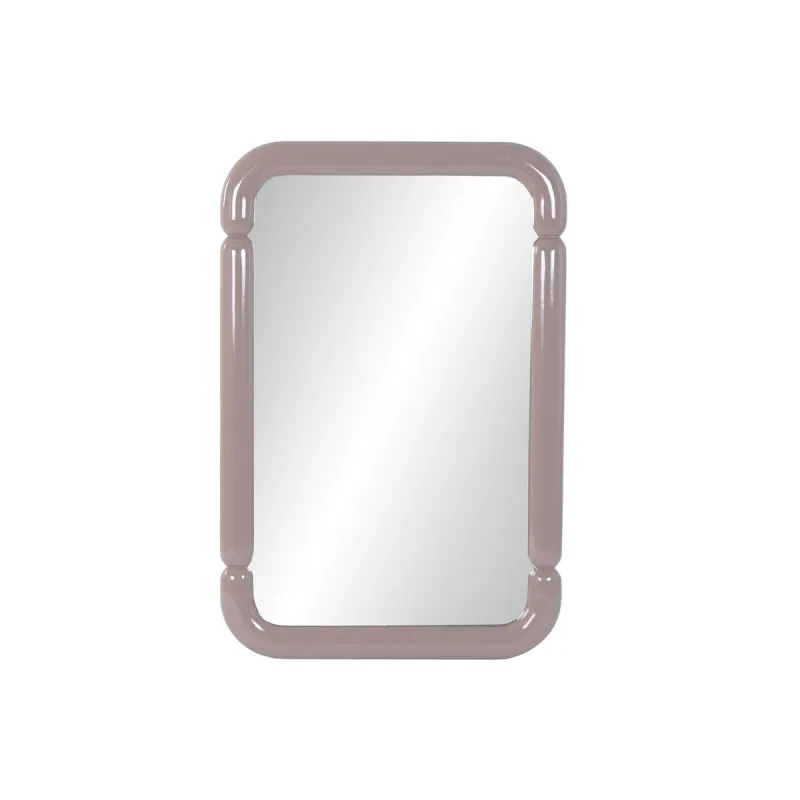 Wall mirror Home ESPRIT Light Pink Modern Lacquered 70 X 4 X 106 CM