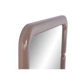 Wall mirror Home ESPRIT Moka Modern Lacquered 70 X 3,2 X 170 CM