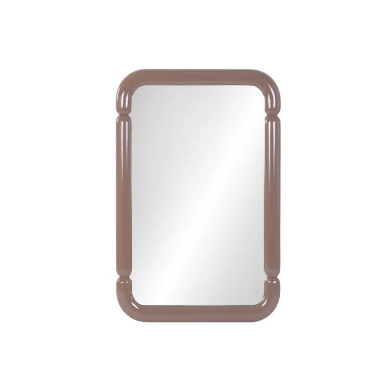 Wall mirror Home ESPRIT Moka Modern Lacquered 70 X 4 X 106 CM