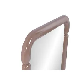 Wall mirror Home ESPRIT Moka Modern Lacquered 70 X 4 X 106 CM