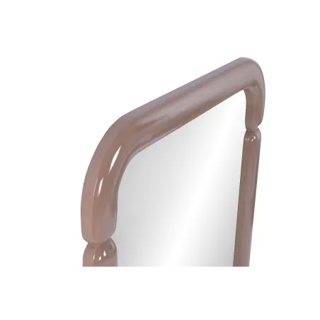 Wall mirror Home ESPRIT Moka Modern Lacquered 70 X 4 X 106 CM