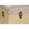 Set of Chests Home ESPRIT Brown Natural Polyurethane Wood Alpino 80 x 40 x 44 cm (3 Units)