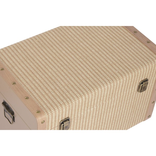 Set of Chests Home ESPRIT Natural Wood Traditional 54 x 36 x 36 cm (3 Units)