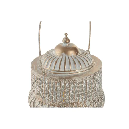 Lantern Home ESPRIT White Golden Metal Arab 14,5 X 14,5 X 19,5 CM