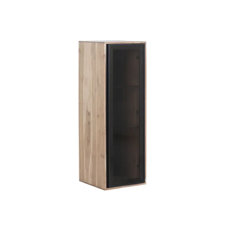 Display Stand Home ESPRIT Crystal Acacia 40 x 40 x 115 cm