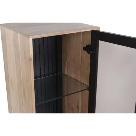 Display Stand Home ESPRIT Crystal Acacia 40 x 40 x 115 cm