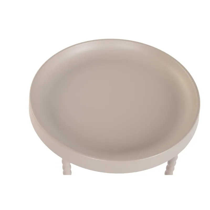 Set of 2 tables Home ESPRIT Cream 75 x 75 x 40 cm