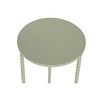 Set of 3 tables Home ESPRIT Green 32 x 32 x 70 cm (3 Pieces)
