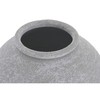 Vase Home ESPRIT Grey Metal Worn 35 x 35 x 38 cm