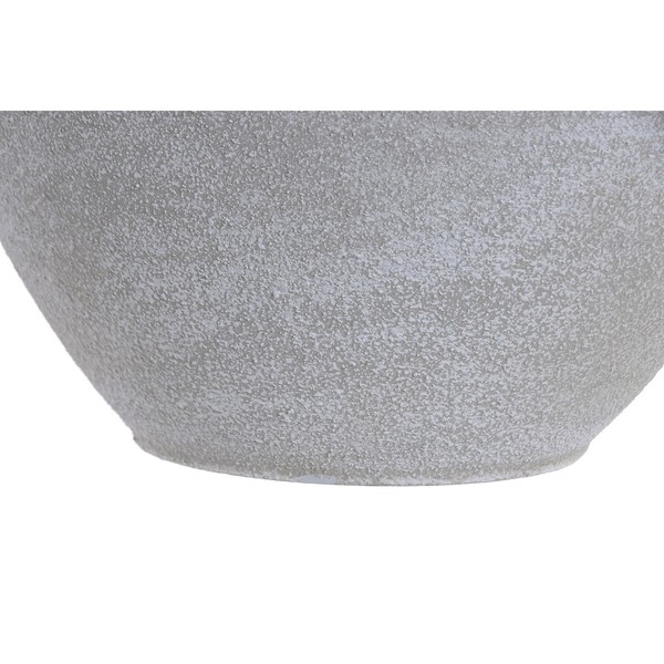 Vase Home ESPRIT Grey Metal Worn 35 x 35 x 38 cm