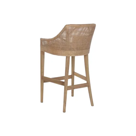 Stool Home ESPRIT Brown Grey Rattan 51 X 52 X 100 CM