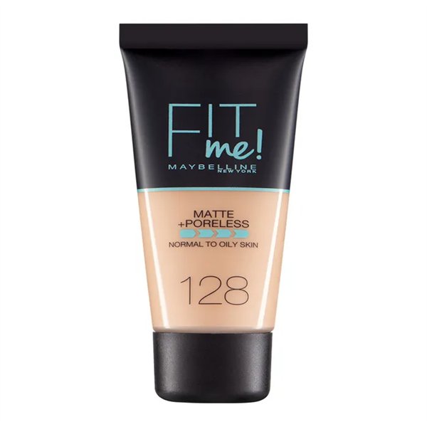 Maybelline Fit Me Matte Poreless Foundation 128 Warm