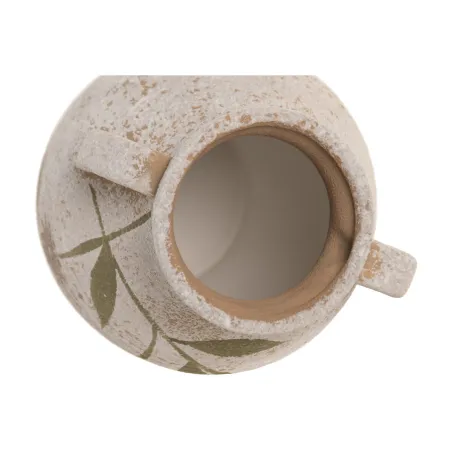 Vase Home ESPRIT Brown Ceramic Flowers Shabby Chic 16 x 16 x 25 cm
