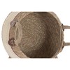 Basket set Home ESPRIT Peach Natural Natural Fibre (3 Pieces)
