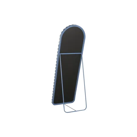Free standing mirror Home ESPRIT Blue Metal 50 x 50 x 155 cm