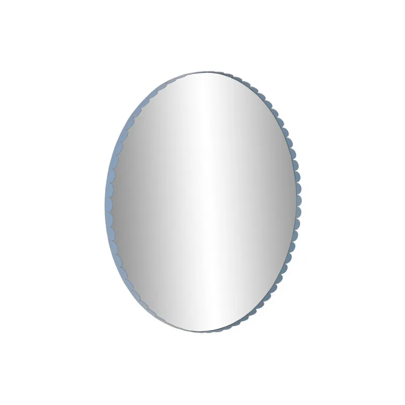 Wall mirror Home ESPRIT Blue Urban 70 x 3 x 70 cm