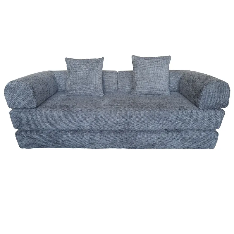 Sofa Home ESPRIT Light grey Scandi 200 X 90 X 64 CM