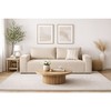Sofa Home ESPRIT Beige Scandi 180 X 90 X 64 CM