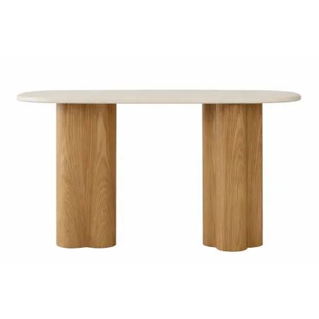 Side table Home ESPRIT Light brown 150 x 40 x 78 cm