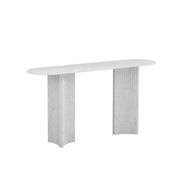 Side table Home ESPRIT White 150 x 40 x 78 cm