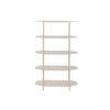 Shelves Home ESPRIT Cream Iron 90 X 30 X 150 CM