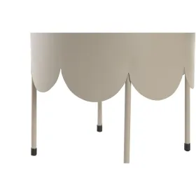 Set of Planters Home ESPRIT Cream Iron Urban 23 x 23 x 30 cm (2 Pieces)
