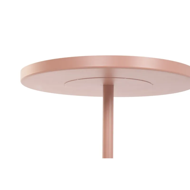 Side table Home ESPRIT Brown Light Pink 40 x 40 x 50 cm