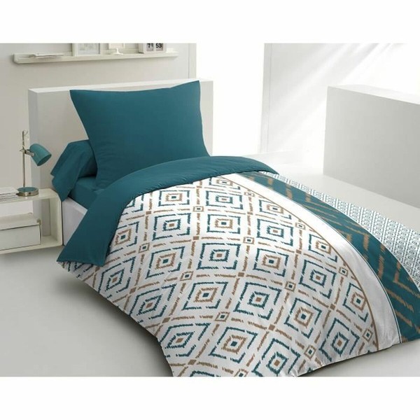 Duvet cover set HOME LINGE PASSION Ethno Green 140 x 200 cm