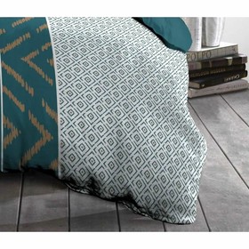 Duvet cover set HOME LINGE PASSION Ethno Green 140 x 200 cm