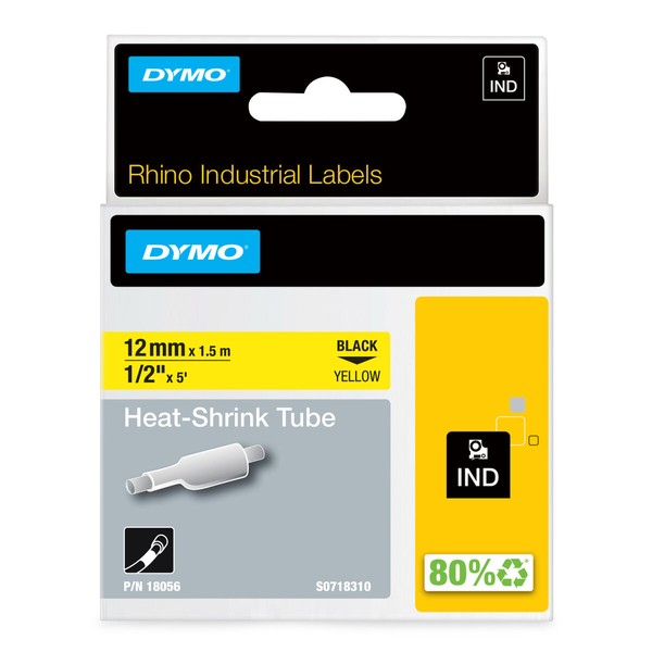 Lamineeritud Lint Sildimasinatele Dymo ID1-12 12 mm x 1,5 m