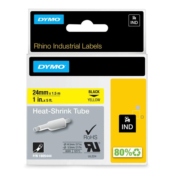 Laminoitu teippi tarrakoneelle Dymo ID1-12 12 mm x 1,5 m