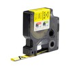 Laminoitu teippi tarrakoneelle Dymo ID1-12 12 mm x 1,5 m